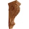 Ekena Millwork 6"W x 7 1/2"D x 18"H Extra Large Acanthus Wood Corbel, Red Oak CORW06X08X18ACRO - alternate 1